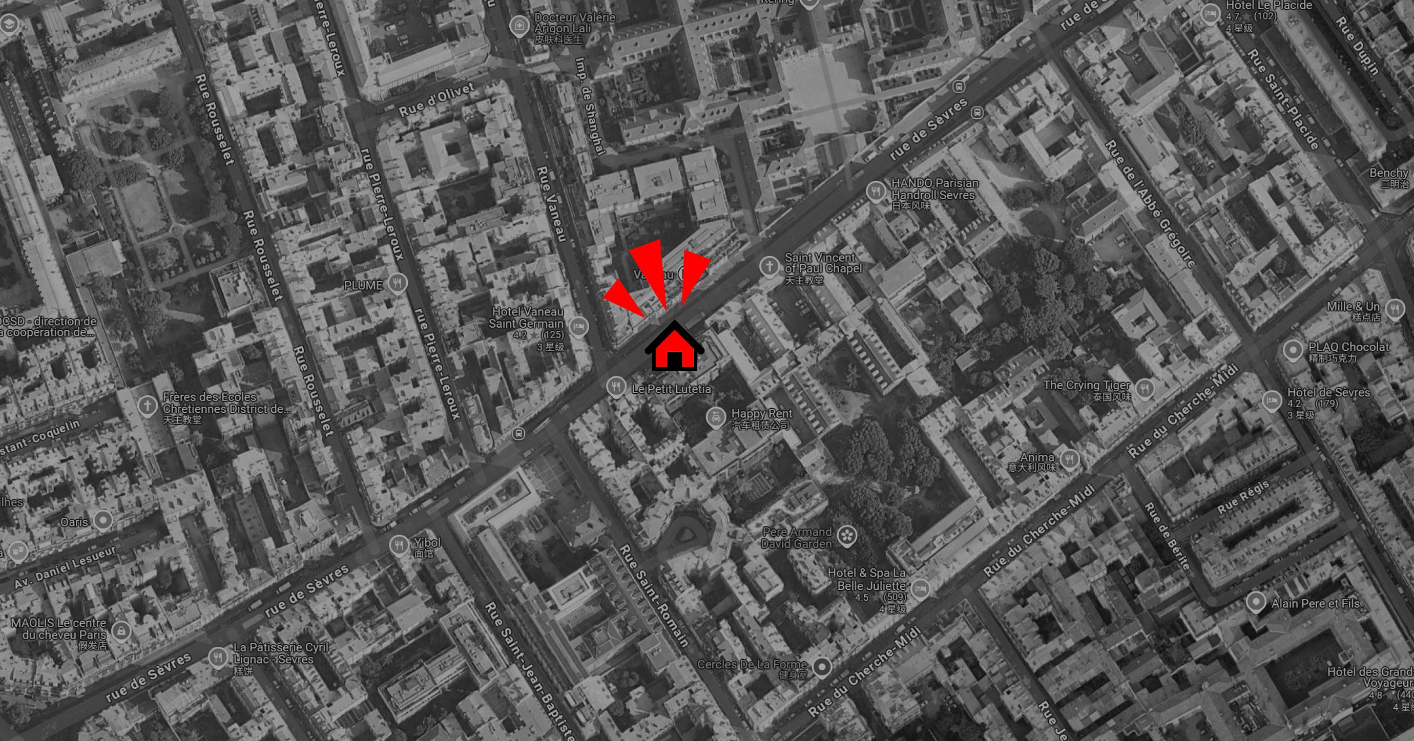 Paris Office Map